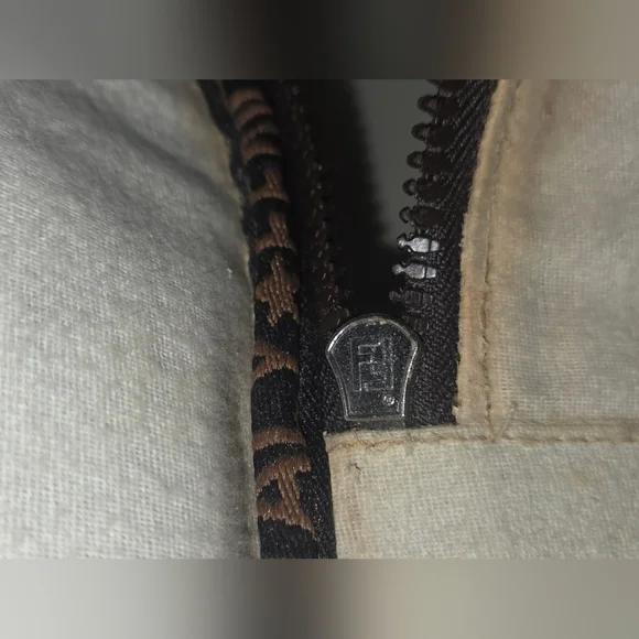 FENDI Vanity Vintage bag zucca 🤎EUC8 - Picture 14 of 16